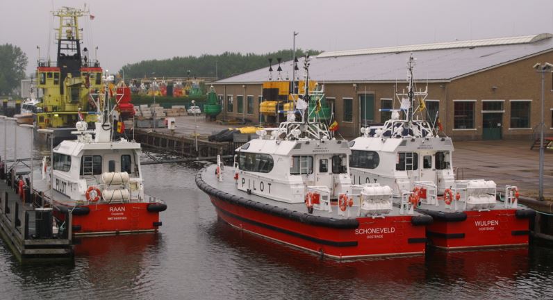 Equipements de Vedettes Ocean 3 - Pilotines 22 m Schoneveld, Wulpen, et 20 m Raan - Pilotage Belge 01