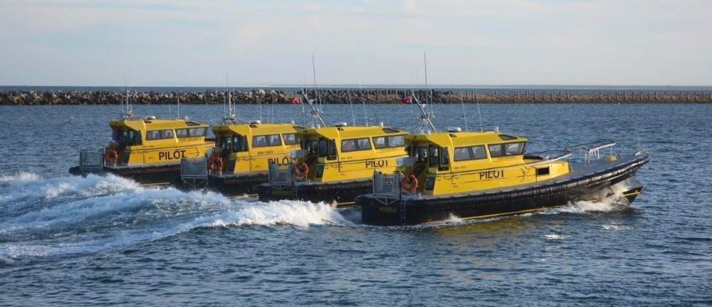 Défenses de Vedettes Ocean 3 - Pilotine Aleertr, Reliance, The Providence et Norfolk Australie