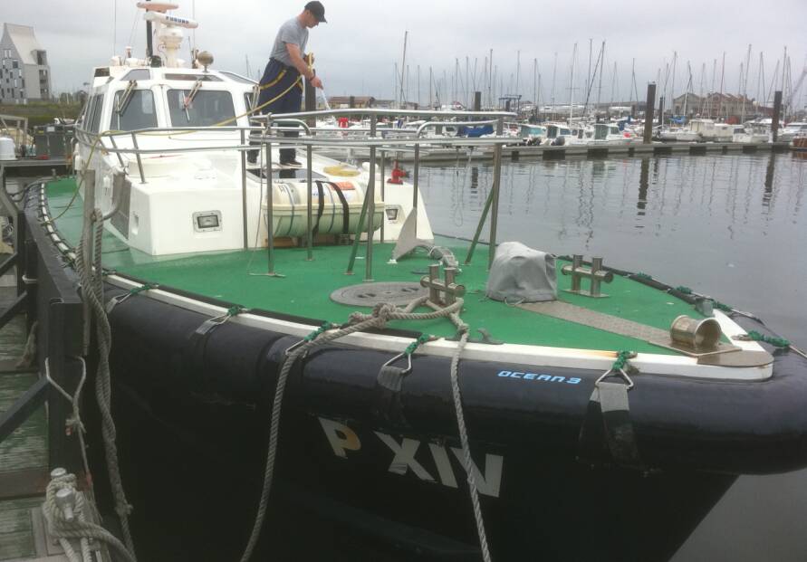 Ocean 3 Workboat Fender Systems - Pilot Boat PXIV Dunkirk