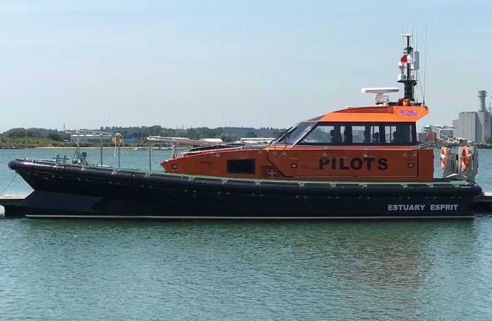 Workboat Fender System Ocean 3 - Pilot Boat ORC136 type - Estuary Esprit Ramsgate - Goodchild Shipyards