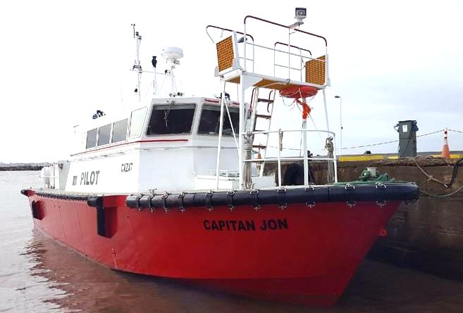 Workboat Fender Systems Ocean 3 - Pilot Boat Capitan Jon - Montevideo Stationvidéo