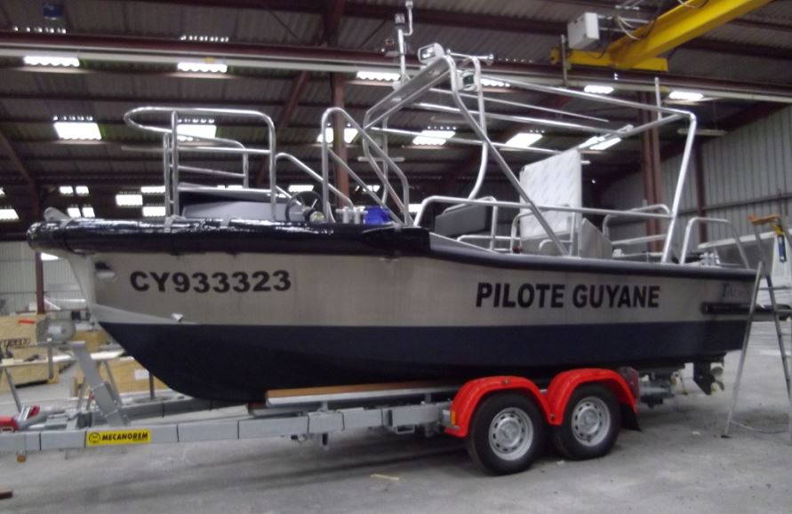 Ocean 3 Workboat Fender Systems - Pilots of Guyana - Delavergne Shipyards