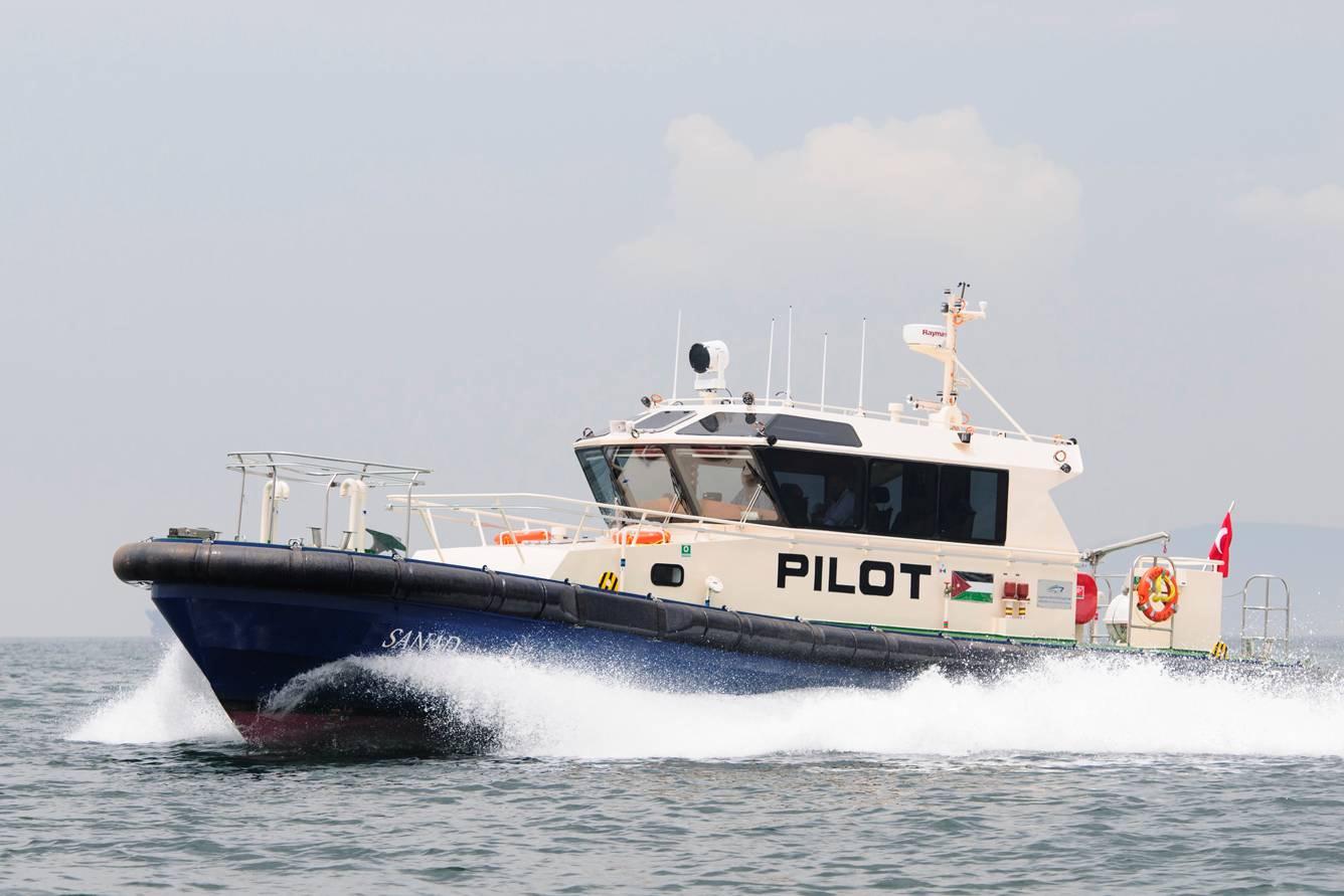 Ocean 3 Workboat Fender Systems - Pilot Boat SANAD