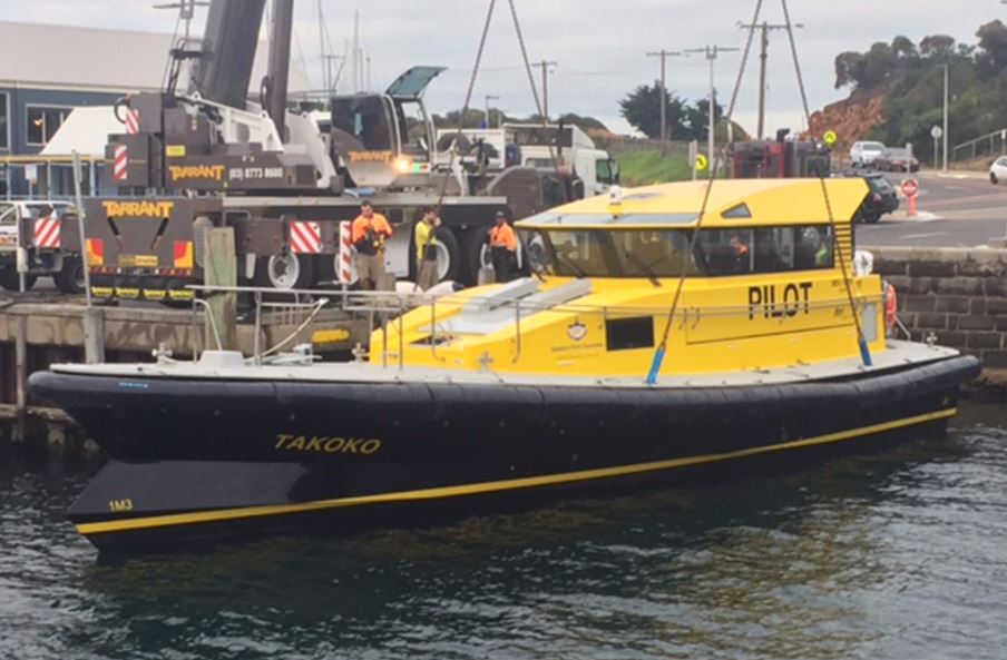 Ocean 3 Workboat Fender Systems - Pilot Boat 17m TAKOKO Australia