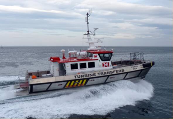 Equipements de Vedettes - Turbine Transfers Fleet - Porth Wen