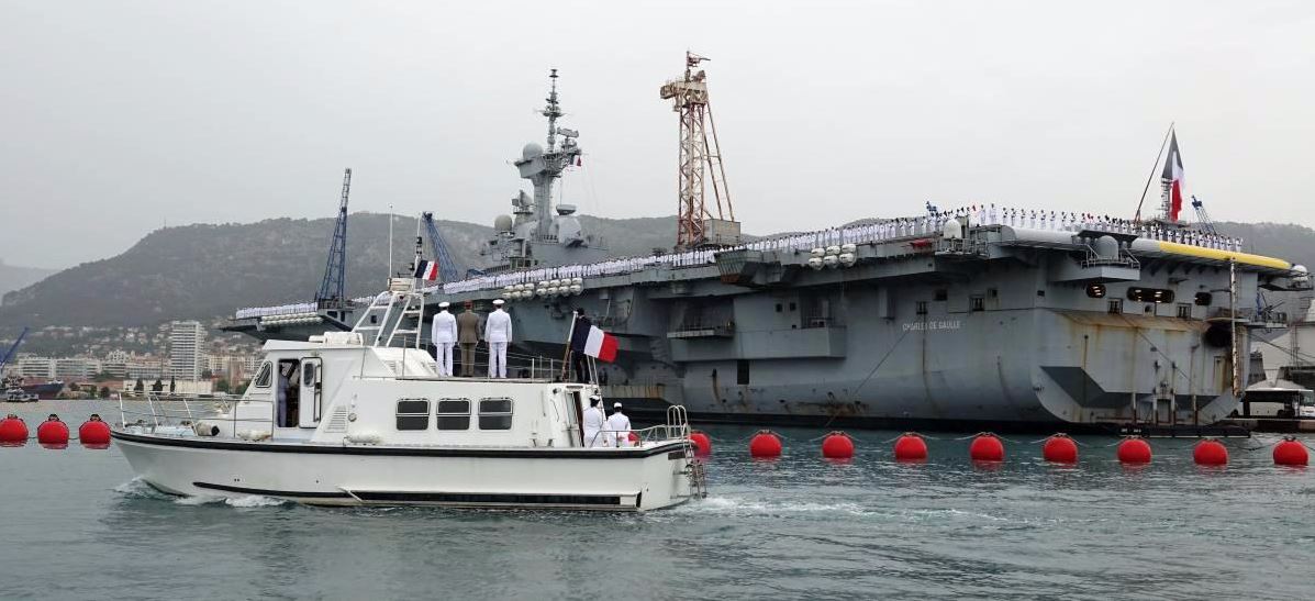 Ocean 3 Anti-intrusion Barrier - Aircraft Carrier Charles de Gaulle Toulon