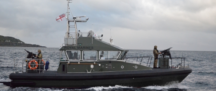Equipements Défenses de Vedettes Ocean 3 - 5 Patrouilleurs 15 m Marine Royale Anglaise