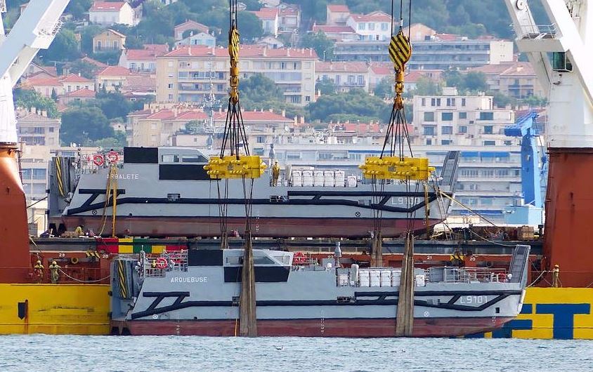 Ocean 3 Workboat Fender Systems - Arbalète et Arquebuse - 20 EDAS French National Navy