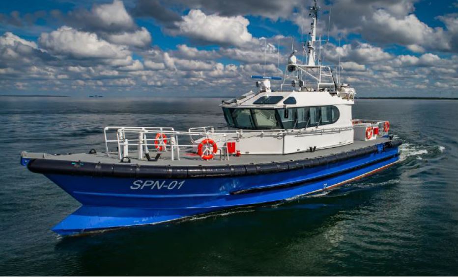 Ocean 3 Workboat Fender Systems - 22 m Patrol Boat Federal Belgium Police