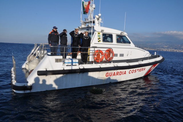 Ocean 3 Workboat Fender Systems  - New Patrol Boats Italian Guardia Costiere 