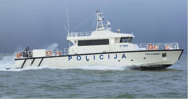 Ocean 3 Workboat Fender Systems - Croatian Police Boat 28 m