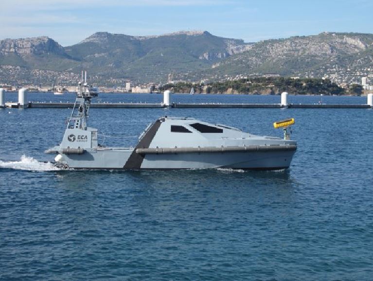 Equipements Défenses de Vedettes Ocean 3 - Drone Marine Nationale Française