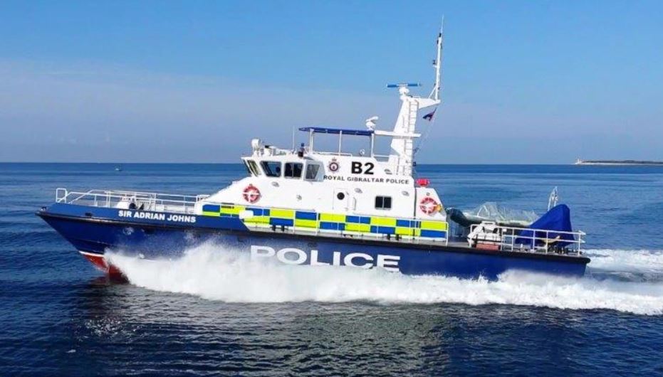 Ocean 3 Workboat Fender Systems - 2 Gibraltar Police Boats - Spain