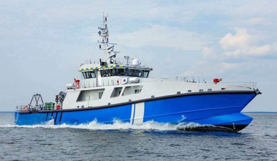 Ocean 3 Workboat Fender System - Pollution Combat Boat