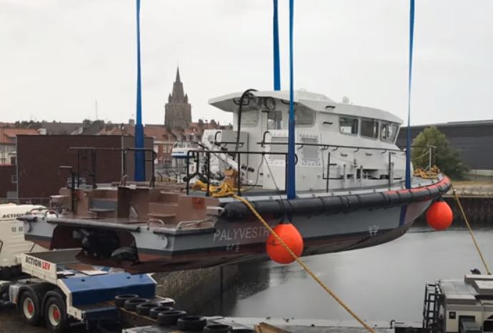 Ocean 3 Workboat Fender Systems- New type of French NavyVEH