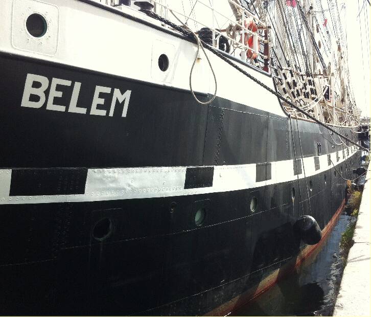 Ocean 3 Foam Filled Fenders - St Malo Harbour - Le Belem