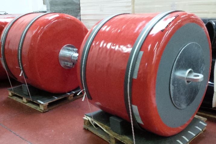 Mooring Buoys 1,2 T with metallic removable axle