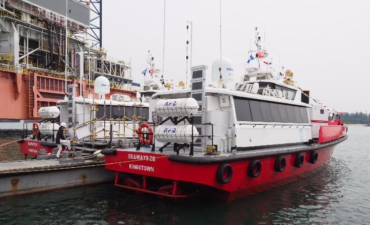 Workboat Fender Systems Ocean 3 - Crew Boats Damen 22 m 02 - Seaways 25 & 26