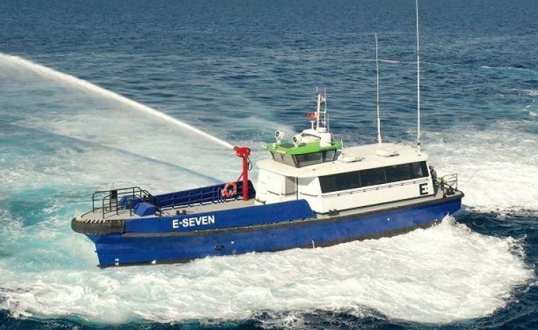 Ocean 3 Workboat Fender Systems - E-Six & E-Seven Emar - FCS2205 Damen