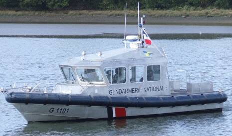 Patrol Boat Fendering - Gendarmerie Nationale UFC 11 m - Camarc Design