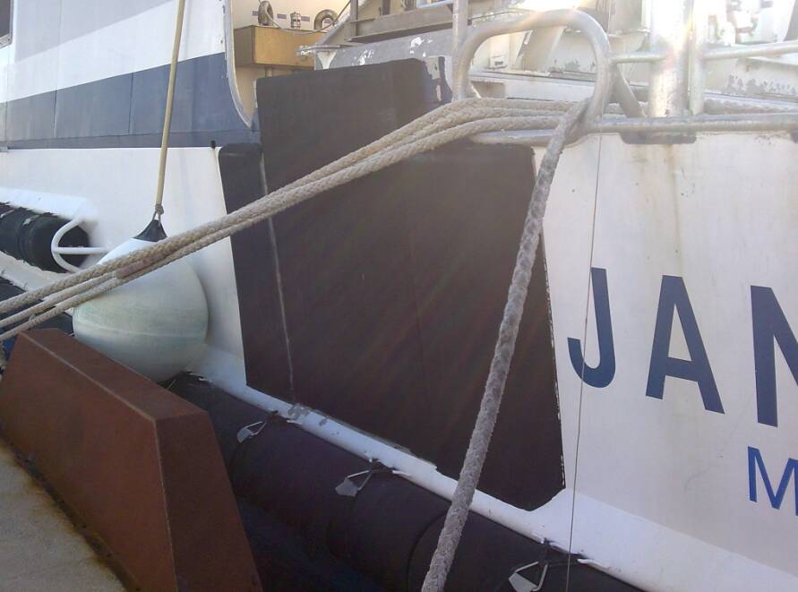 ROV protection for Janus Survey Boat