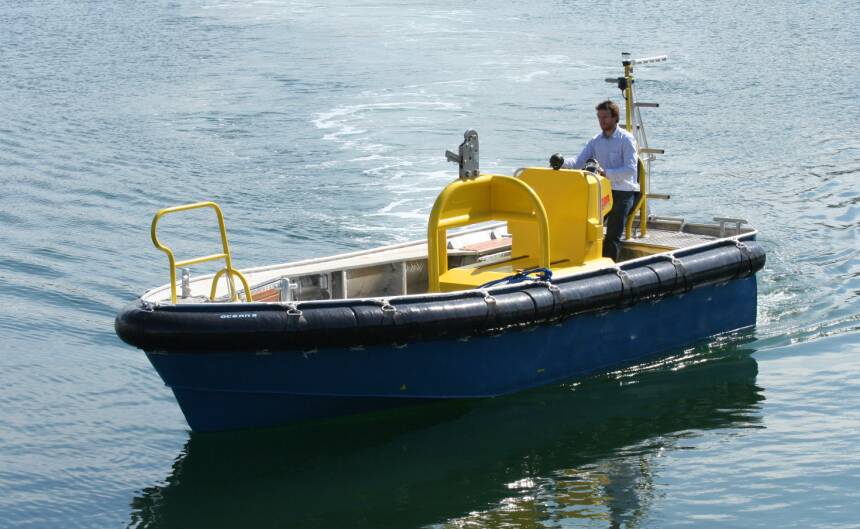 Oil and Gas Crew Boat Fendering - Workboat SBM - Ocean 3 Fender System