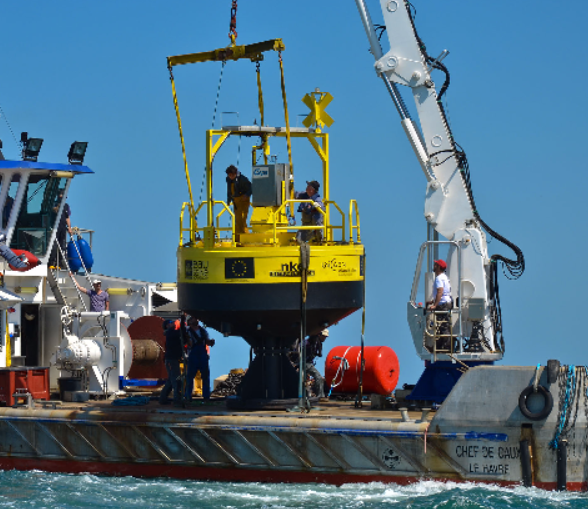 Bouée d'amarrage 800 Kg + Bouées instrumentée Ifremer