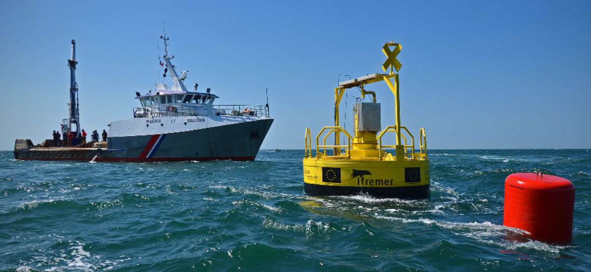 Bouée d'amarrage 800 Kg Ocean 3 pour Bouée Instrumentée Ifremer