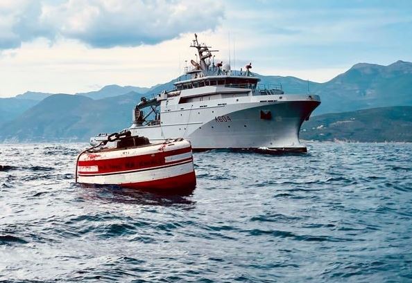 Ocean 3 Mooring Buoys - Mooring Buoy 40 T SWL 60 T - St Florent Corse Island
