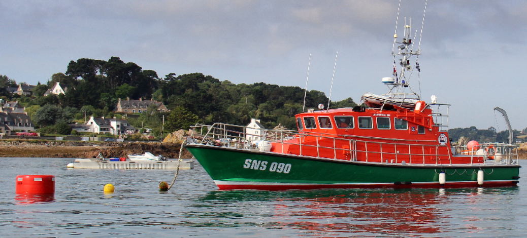 Mooring Buoy 1,7 Tons for SNSM Rescue Boats