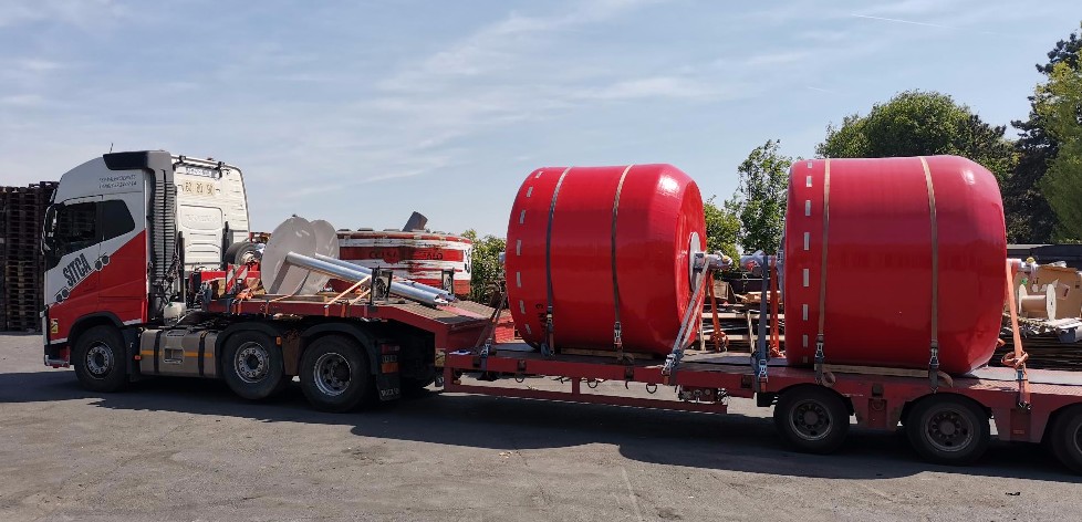 Ocean 3 Mooring Buoys - 2 Mooring Buoys 9 T WSL 20 T + Spares  axles - Phillips Petroleum USA