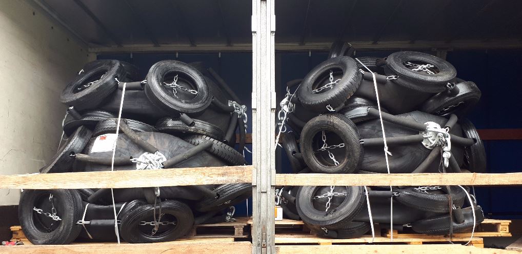 Ocean 3 Inflatable Fenders - 6 Fenders Ø 1,5 x 2,0 m