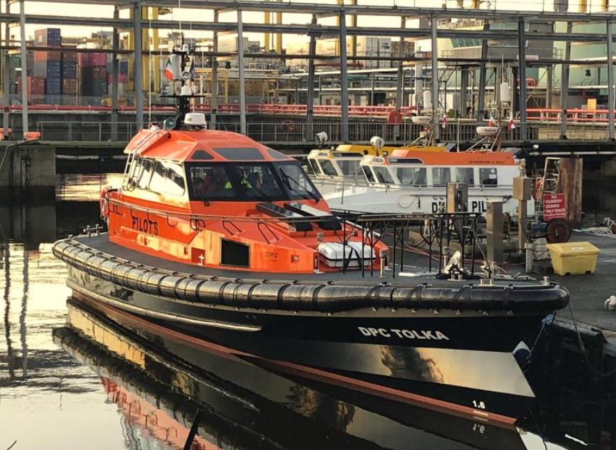 Equipements de Vedettes Ocean 3 - Pilotine type ORC170 - DPC Tolka Dublin - Chantiers Goodchild 01