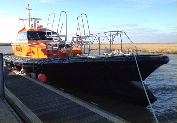 Ocean 3 Workboat Fender Systems - Pilot Boat Elan ESL Ramsgate