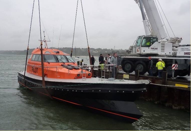 Ocean 3 Workboat Fender Systems - Pilot Boat Mokare - Mornington - Autralia