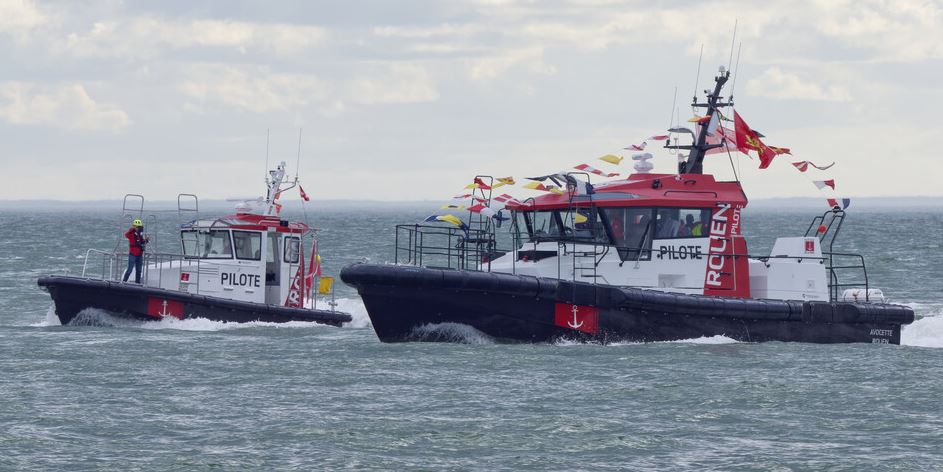 Défenses de Vedettes Ocean 3 -  Pilotines Avocette et Belcinac - La Seine