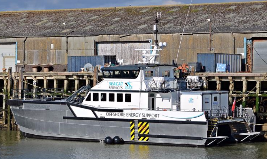 Ocean 3 Workboat Fender Systems - Wind Farm Support Vessel Seacat 