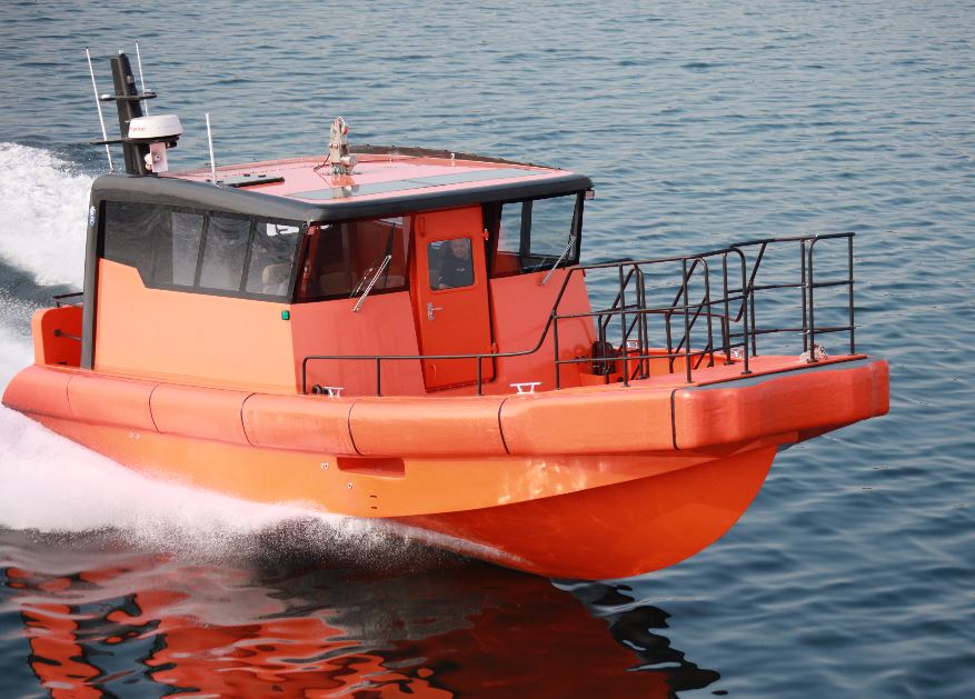 Ocean 3 Workboat Fender Systems - Wind Farm Support Vessel Monohull 11 m