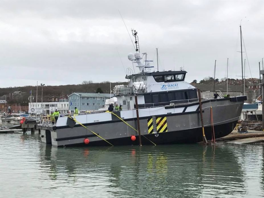 Ocean 3 Workboat Fender Systems - Wind Farm Support Seacat 27 m