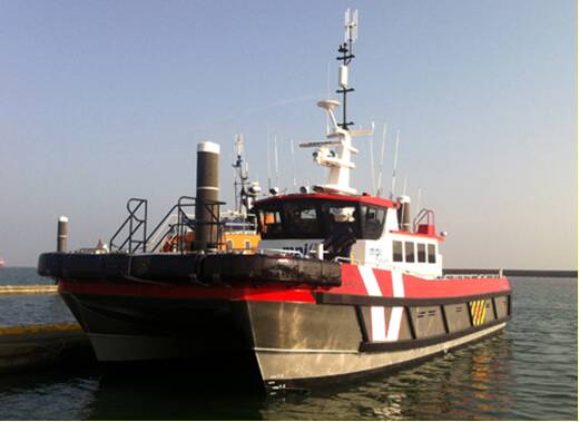 Ocean 3 Workboat Fender Systems - Wind Farm Support Vessel MPI Gardano