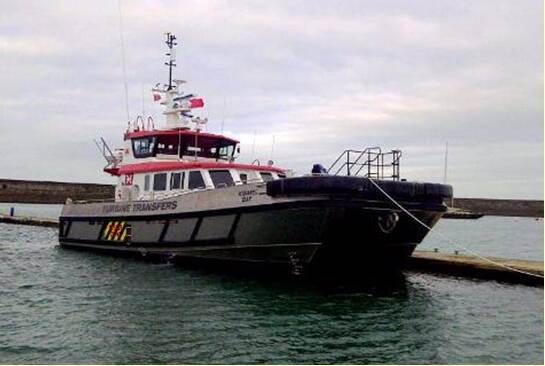 Ocean 3 Workboat Fender Systems - Wind Farm Support Vessel Kinmel Bay