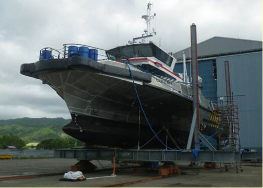 Equipements de Vedettes - Ocean 3 Bow Fender and Sides for Cable Bay - Turbine Transfers