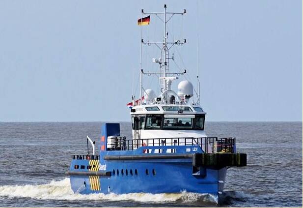 Wind Farm Support Vessel Fendering - Wind Farm Support Vessel "Liz V" - Neptune Shipyards