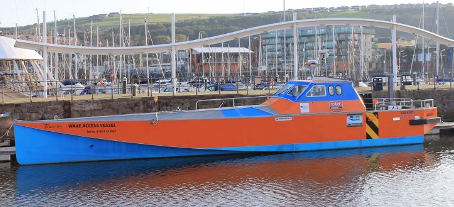 Ocean 3 Workboat Fender Systems - Wind Farm Support Vessel Wave Access