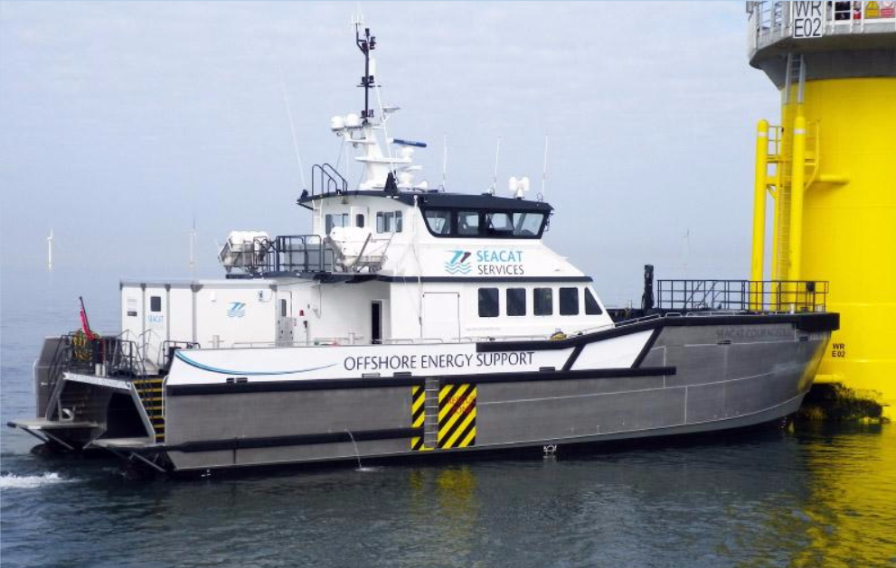 Ocean 3 Workboat Fender Systems - Wind Farm Support Vessel Seacat Services