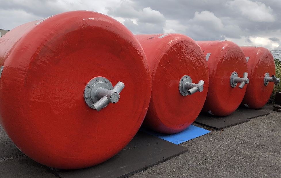 Ocean 3 Buoys and Floats - 4 Anchor Pendant Buoys APB 6 TT