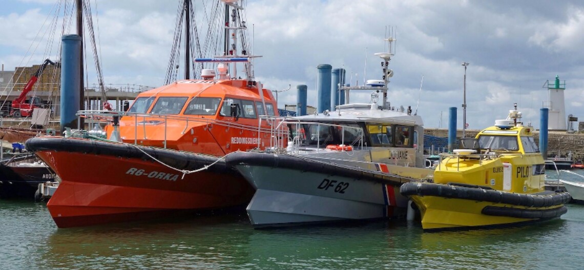 Ocean 3 Workboat Fender Systems - Different Patrol Boats - Bernard-Naval Shipyards