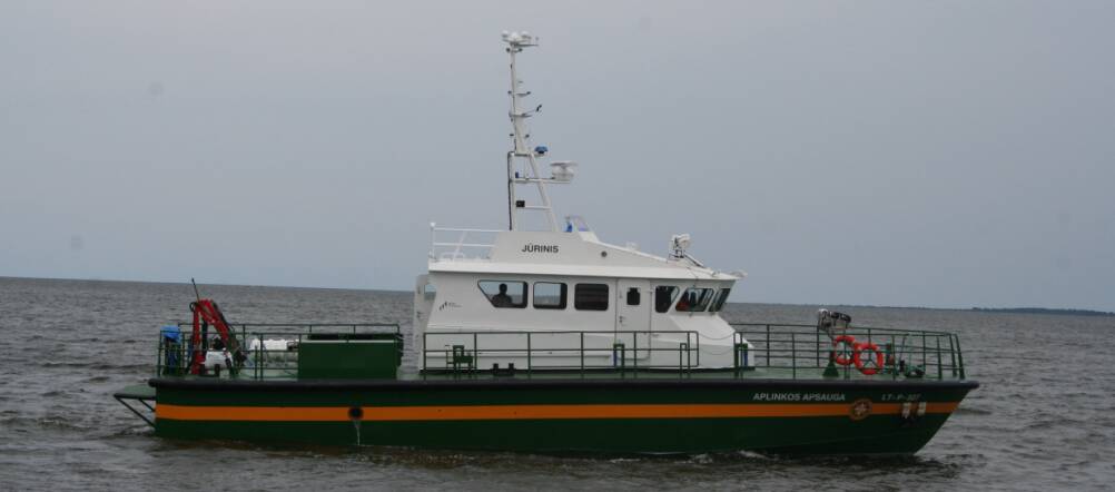 Ocean 3 Workboat Fendering Systems - Aplinkos Apsauga 23 m Estonian Coastal Survey Boat
