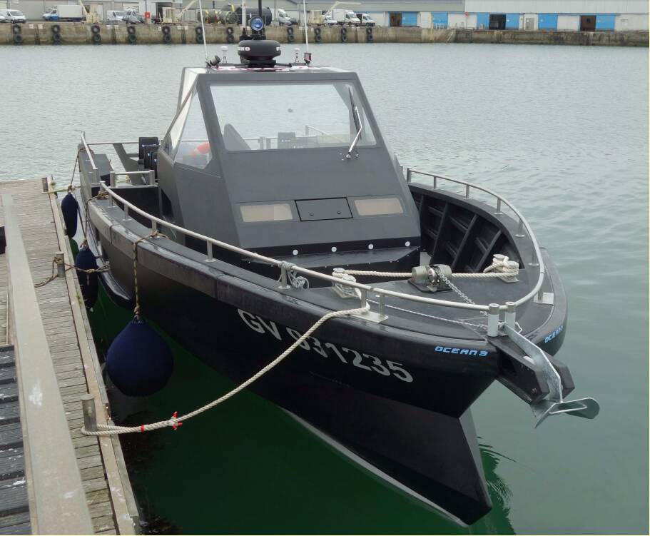 Ocean 3 Workboat Fender Systems  - Interceptor Khéops French National Navy