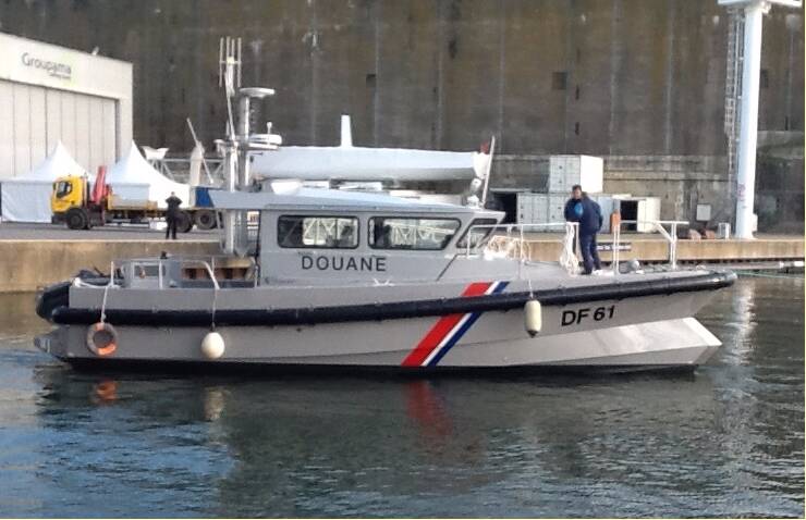 Equipements Défenses de Vedettes Ocean 3 - Patrouilleur des Douanes Touloubre - Bernard-Naval